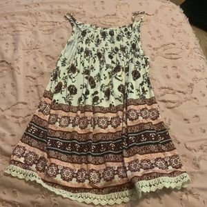 multi colored tank top